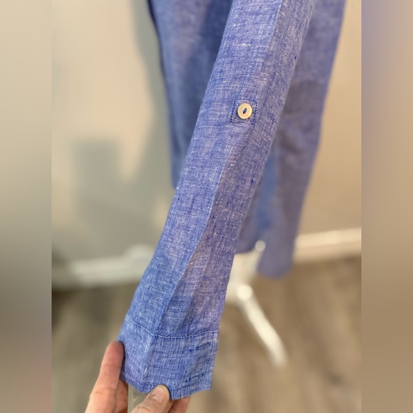 Sigrid Olsen Linen Tunic - Picture 5 of 8